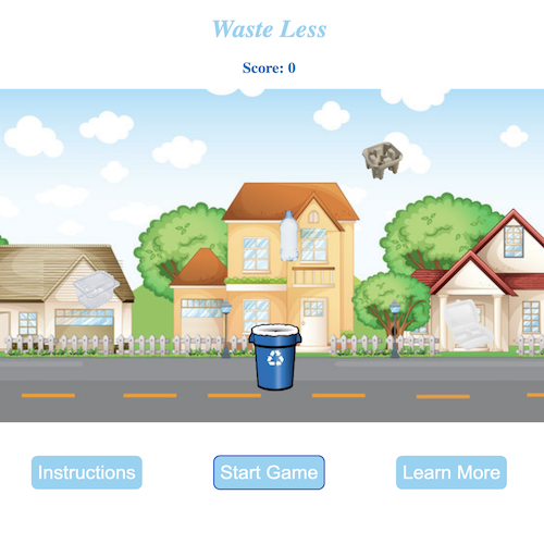 Waste Less game